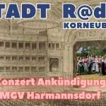 MGV Harmannsdorf Rückersdorf Konzert Ankündigung